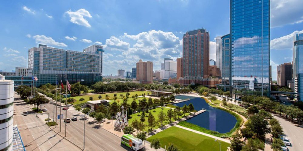 Discovery Green is located in Downtown Houston