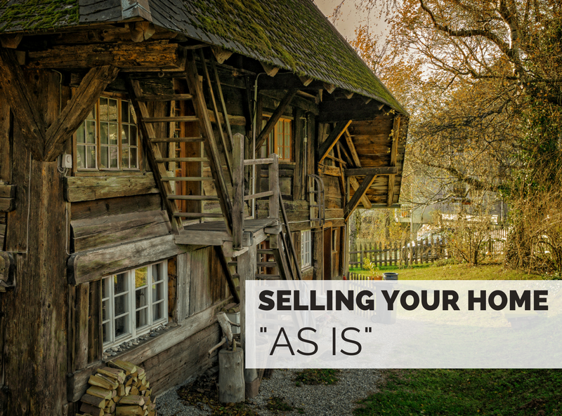 Selling a Home “As Is”